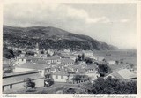 Bilhete postal ilustrado de Funchal, vista parcial, Madeira | Portugal em postais antigos 