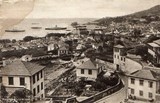 Bilhete postal ilustrado de Funchal, vista geral, Madeira | Portugal em postais antigos 
