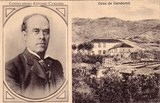 Bilhete postal ilustrado de Amarante: Casa de Candemil | Portugal em postais antigos
