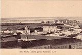 Bilhete postal de Faro: Vista geral - Panorama n°1| Portugal em postais antigos
