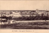 Bilhete postal de Faro: Vista geral - Panorama n°4 | Portugal em postais antigos