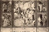 Bilhete postal do Tríptico de Esmalte de Limoges, Biblioteca Pública, Évora | Portugal em postais antigos