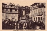 Bilhete postal ilustrado de Amarante: São Gonçalo em Procissão | Portugal em postais antigos