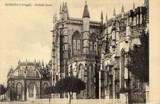 Bilhete postal de Batalha, fachada lateral do Mosteiro | Portugal em postais antigos 