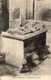 Bilhete postal de Batalha: mausoléu do Fundador | Portugal em postais antigos 