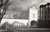 Bilhete postal do Pormenor do Largo do Conde de Vila Flôr, Évora | Portugal em postais antigos