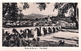 Bilhete postal ilustrado da Ponte de  Ponte da Barca, vista geral 