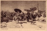 Bilhete postal de Pintura : A Volta do Mercado | Portugal em postais antigos