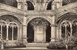 Bilhete postal de Lisboa, Portugal: Arcadas do Claustro do Mosteiro dos Jerónimos - Belém.
