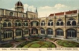 Bilhete postal de Lisboa, Portugal: Claustro exterior do Mosteiro dos Jerónimos - Belém. 4