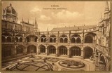 Bilhete postal de Lisboa, Portugal: Belém - Claustro exterior do Mosteiro dos Jerónimos. 5