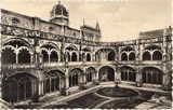 Bilhete postal de Lisboa, Portugal: Mosteiro dos Jerónimos - Claustro. 9