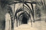 Bilhete postal de Lisboa, Portugal:  da galería superior do Claustro do Mosteiro dos Jerónimos. 4 