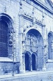 Bilhete postal ilustrado de Lisboa: Igreja da Conceição Velha | Portugal em postais antigos