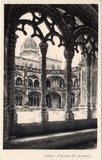 Bilhete postal de Lisboa, Portugal: Claustro do Mosteiro dos ​Jerónimos. 9
