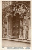 Bilhete postal de Lisboa, Portugal: Portal principal do Mosteiro dos Jerónimos.