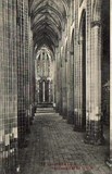 Bilhete postal de Batalha: nave central da Igreja | Portugal em postais antigos 