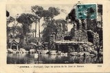 Bilhete postal ilustrado do Lago na Quinta do Sr. José de Morais, Sintra  | Portugal em postais antigos 