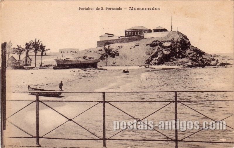Bilhete postal ilustrado de Moçâmedes, Angola, | Portugal em postais antigos