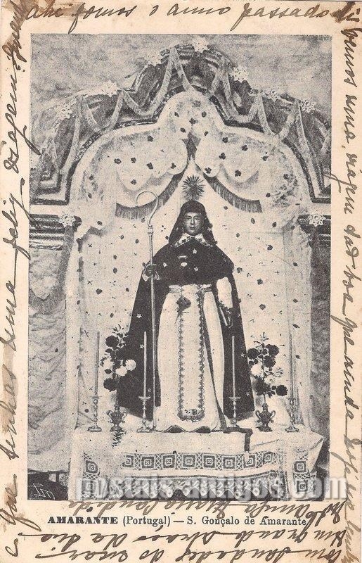 Bilhete postal ilustrado: São Gonçalo de Amarante | Portugal em postais antigos