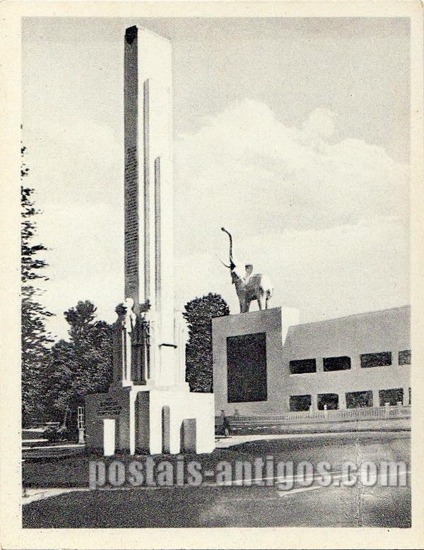 Monumento ao Esforço Colonizador Português, Porto, Exposição Colonial Portuguesa, 1934 | Portugal em postais antigos 