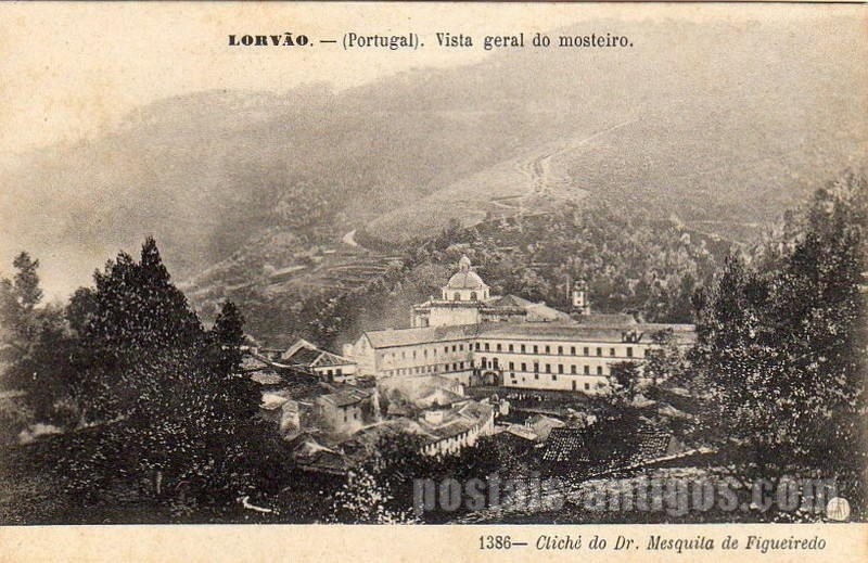 Lorvão, Vista geral do Mosteiro Santa Maria