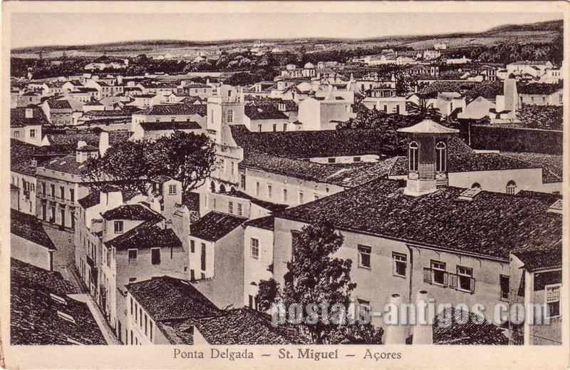 Bilhete postal de Ponta Delgada, São Miguel, Açores | Portugal em postais antigos