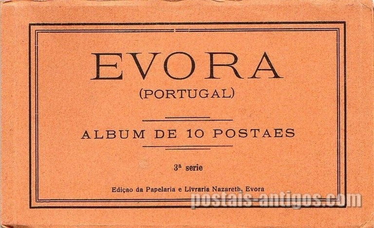 apa de 10 postais de Évora - 2a série | Portugal em postais-antigos.com