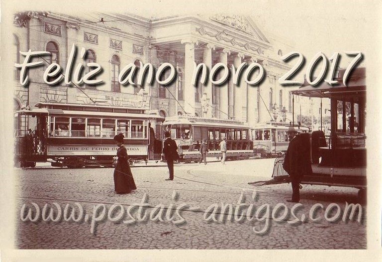 Feliz ano novo 2017 | Portugal em postais antigos