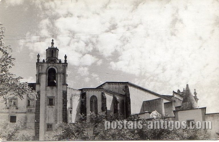 Bilhete postal do Pormenor do ​Convento dos Lóios, Évora | Portugal em postais antigos
