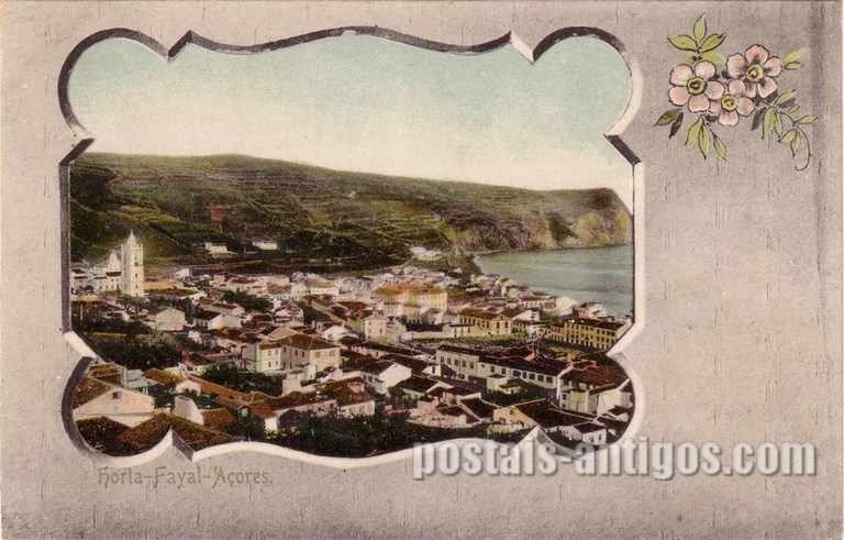 Bilhete postal de Horta, Faial, Açores | Portugal em postais antigos 