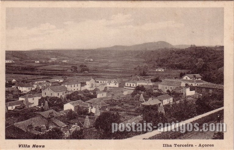 Bilhete postal de Vila Nova, Ilha Terceira, Açores | Portugal em postais antigos