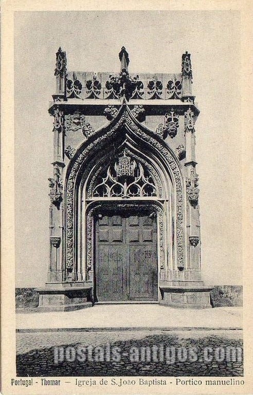 Postal antigo de Tomar, | Portugal em postais antigos 