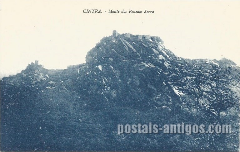 Bilhete postal do Monte dos Penedos Serra, Sintra | Portugal em postais antigos