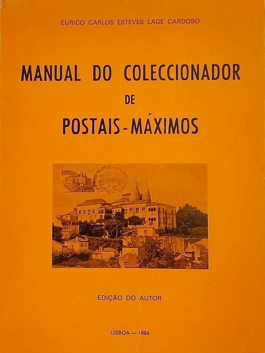Livro Manual do Coleccionador de Postais-Máximos