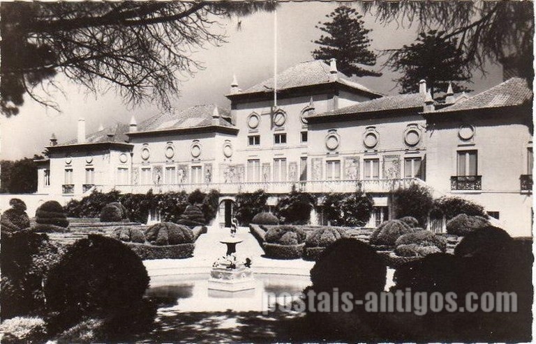 Bilhete postal antigo de Lisboa, Palácio de Belém | Portugal em postais-antigos.com