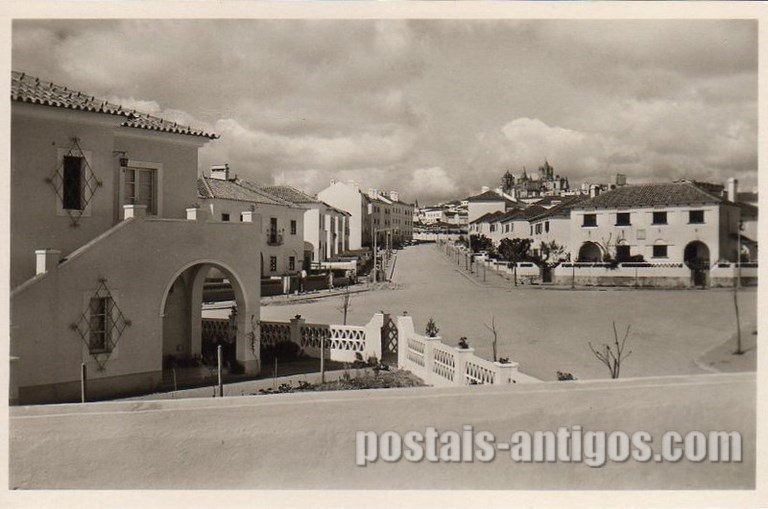 Bilhete postal da ​cidade nova de Évora | Portugal em postais antigos