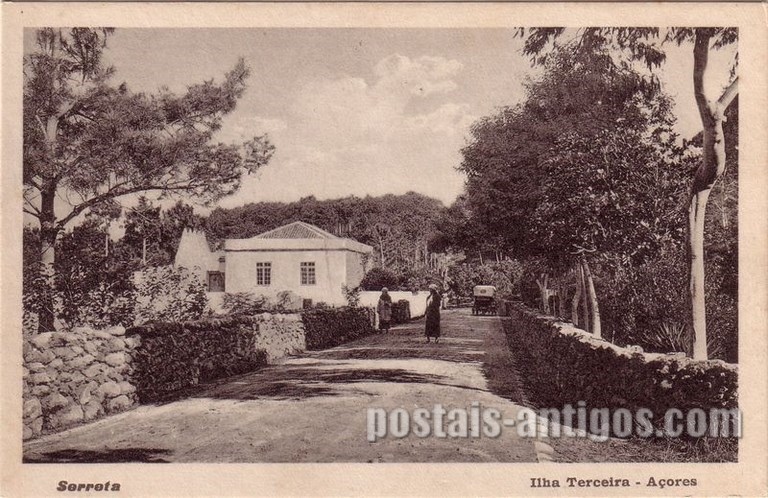 Bilhete postal de Serreta, Angra do Heroísmo, Açores | Portugal em postais antigos