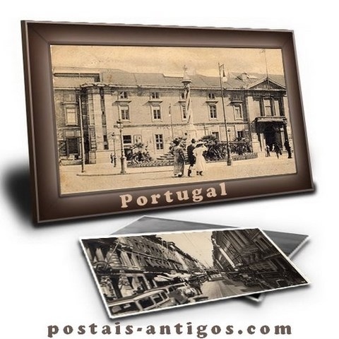 Bilhetes postais ilustrados portugueses.