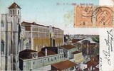 Bilhete postal antigo de Lisboa: Quartel do Carmo | Portugal em postais antigos
