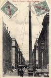 Bilhete postal ilustrado de Lisboa: Rua do Ouro | Portugal em postais antigos