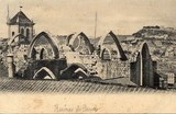 Bilhete postal ilustrado de Lisboa: Ruinas do Carmo | Portugal em postais antigos