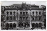 Bilhete postal antigo de Lisboa: Estação do Rossio | Portugal em postais antigos