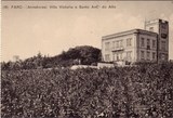 Bilhete postal de Faro: Vila Victoria e Santo António do Alto | Portugal em postais antigos