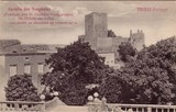 Bilhete postal antigo de Castelo dos Templários, Tomar | Portugal em postais antigos