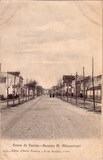 Bilhete postal ilustrado de Póvoa de Varzim: Avenida M. Albuquerque | Portugal em postais antigos