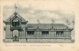 Bilhete postal antigo: Exposição Universal 1900 - Paris - Pavillon Royal du Portugal.