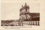Bilhete postal de Alcobaça, Mosteiro de Santa Maria | Portugal em postais antigos
