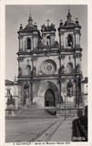 Bilhete postal de Alcobaça, Igreja do Mosteiro | Portugal em postais antigos