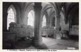Bilhete postal de Albobaça, Túmulos de D. Pedro e de D. Inês de Castro | Portugal em postais antigos 